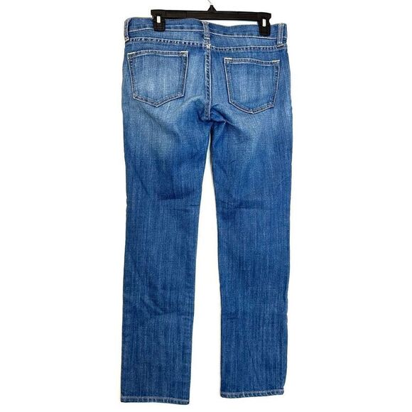 Old Navy The Diva Blue Denim Classic Stretch Skinny Leg Jeans Medium Wash Size 4 - Picture 3 of 5